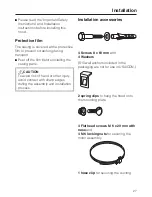 Preview for 27 page of Miele DA 220 Operating And Installation Instructions