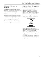 Предварительный просмотр 3 страницы Miele DA 2250 User Manual