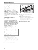 Предварительный просмотр 22 страницы Miele DA 2250 User Manual