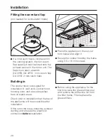 Предварительный просмотр 28 страницы Miele DA 2250 User Manual