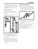 Предварительный просмотр 31 страницы Miele DA 2250 User Manual