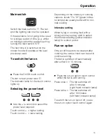 Предварительный просмотр 11 страницы Miele DA 226-2 Operating And Installation Manual