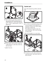 Предварительный просмотр 28 страницы Miele DA 226-2 Operating And Installation Manual