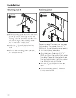 Предварительный просмотр 30 страницы Miele DA 229-2 Operating And Installation Instructions