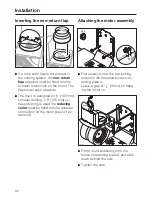 Предварительный просмотр 32 страницы Miele DA 229-2 Operating And Installation Instructions