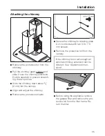 Предварительный просмотр 35 страницы Miele DA 229-2 Operating And Installation Instructions