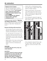 Предварительный просмотр 36 страницы Miele DA 229-2 Operating And Installation Instructions