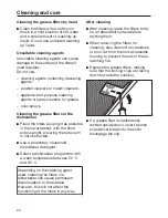 Preview for 22 page of Miele DA 2360 Operating And Installation Instructions