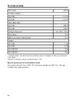 Предварительный просмотр 38 страницы Miele DA 2360 Operating And Installation Instructions