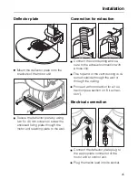 Preview for 25 page of Miele DA 237 Operating Instructions Manual