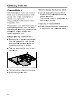 Preview for 20 page of Miele DA 2450 Operating And Installation Instructions