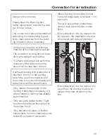 Preview for 29 page of Miele DA 249-2 Operating And Installation Instructions