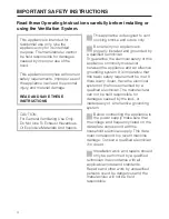 Предварительный просмотр 4 страницы Miele DA 249-3 Operating And Installation Instructions