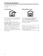 Preview for 10 page of Miele DA 249-3 Operating And Installation Instructions