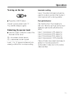 Preview for 11 page of Miele DA 249-3 Operating And Installation Instructions