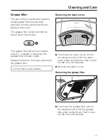 Preview for 17 page of Miele DA 249-3 Operating And Installation Instructions