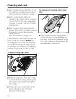 Предварительный просмотр 24 страницы Miele DA 249-4 Operating And Installation Instructions