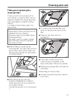 Предварительный просмотр 25 страницы Miele DA 249-4 Operating And Installation Instructions