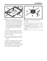 Preview for 25 page of Miele DA 250 Operating And Installation Instructions