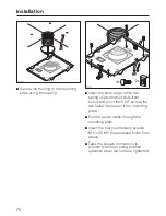 Предварительный просмотр 26 страницы Miele DA 250 Operating And Installation Instructions