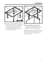 Предварительный просмотр 27 страницы Miele DA 250 Operating And Installation Instructions