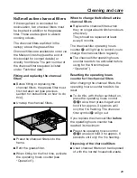 Preview for 29 page of Miele DA 2510 Operating And Installation Instructions