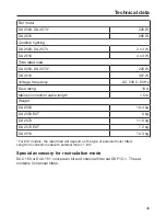 Preview for 45 page of Miele DA 2510 Operating And Installation Instructions