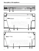 Предварительный просмотр 4 страницы Miele DA 262 i Operating Instructions Manual