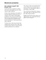 Предварительный просмотр 16 страницы Miele DA 262 i Operating Instructions Manual