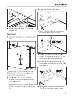 Предварительный просмотр 21 страницы Miele DA 262 i Operating Instructions Manual