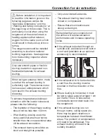 Предварительный просмотр 51 страницы Miele DA 2628 Operating And Installation Instructions