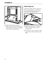 Preview for 24 page of Miele DA 265-2 Operating And Installation Instruction