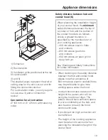 Предварительный просмотр 19 страницы Miele DA 269-4 Operating And Installation Instruction