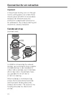 Предварительный просмотр 24 страницы Miele DA 269-4 Operating And Installation Instruction