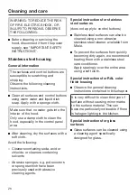 Preview for 26 page of Miele DA 2690 EXT Operating And Installation Instructions