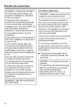 Preview for 42 page of Miele DA 2690 EXT Operating And Installation Instructions