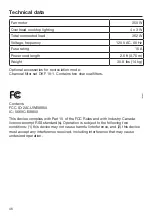 Preview for 46 page of Miele DA 2690 EXT Operating And Installation Instructions