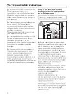 Preview for 6 page of Miele DA 270-4 Operating And Installation Instructions