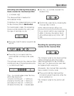 Предварительный просмотр 19 страницы Miele DA 270-4 Operating And Installation Instructions