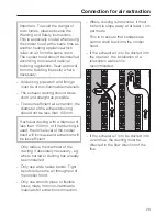 Preview for 29 page of Miele DA 270-4 Operating And Installation Instructions