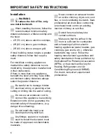 Preview for 6 page of Miele DA 270 Operating And Installation Instructions