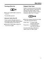 Preview for 11 page of Miele DA 270 Operating And Installation Instructions