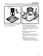 Preview for 29 page of Miele DA 270 Operating And Installation Instructions