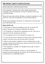 Preview for 4 page of Miele DA 2818 Operating And Installation Instructions