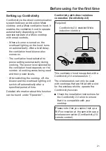 Preview for 21 page of Miele DA 2818 Operating And Installation Instructions