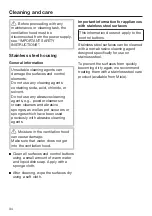 Preview for 34 page of Miele DA 2818 Operating And Installation Instructions