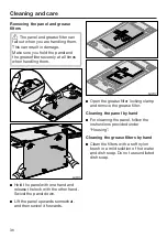 Preview for 36 page of Miele DA 2818 Operating And Installation Instructions