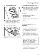 Preview for 23 page of Miele DA 289-4 Operating And Installation Manual