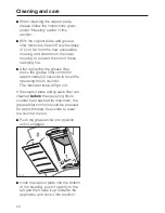 Preview for 24 page of Miele DA 289-4 Operating And Installation Manual