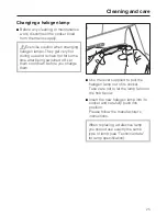 Preview for 25 page of Miele DA 289-4 Operating And Installation Manual